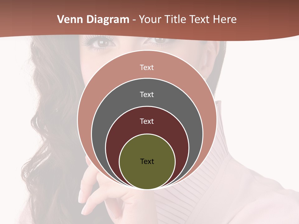 Smile Female Cute PowerPoint Template