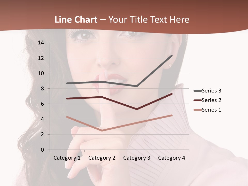 Smile Female Cute PowerPoint Template
