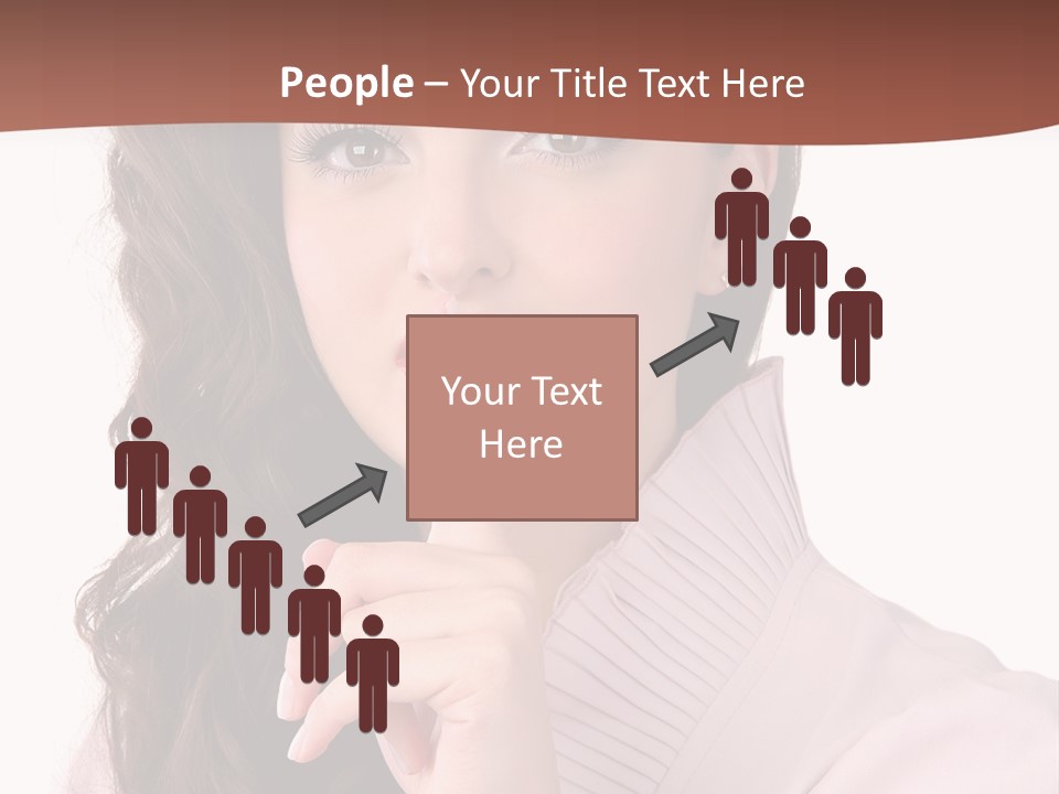 Smile Female Cute PowerPoint Template