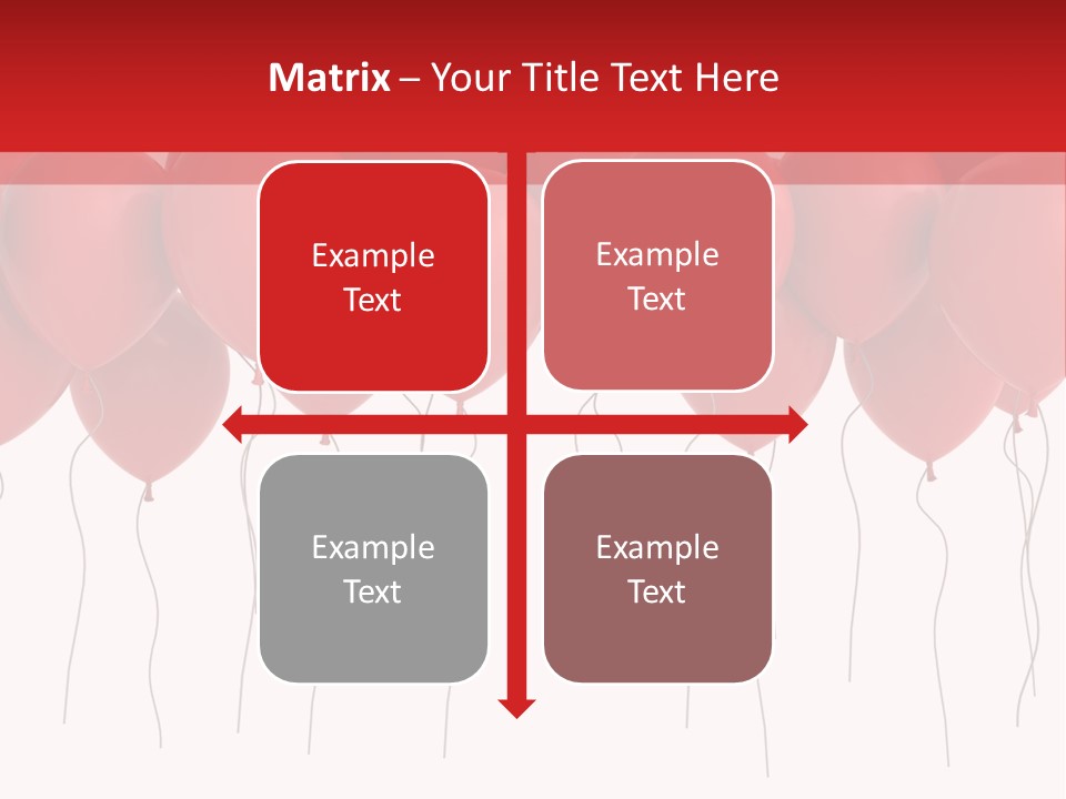 Party Together White PowerPoint Template