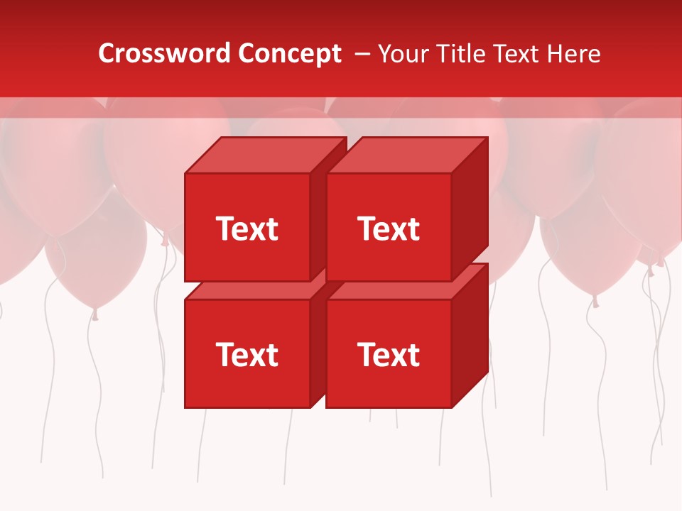 Party Together White PowerPoint Template