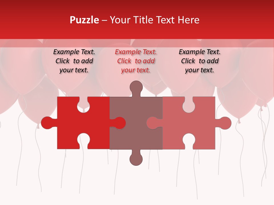 Party Together White PowerPoint Template