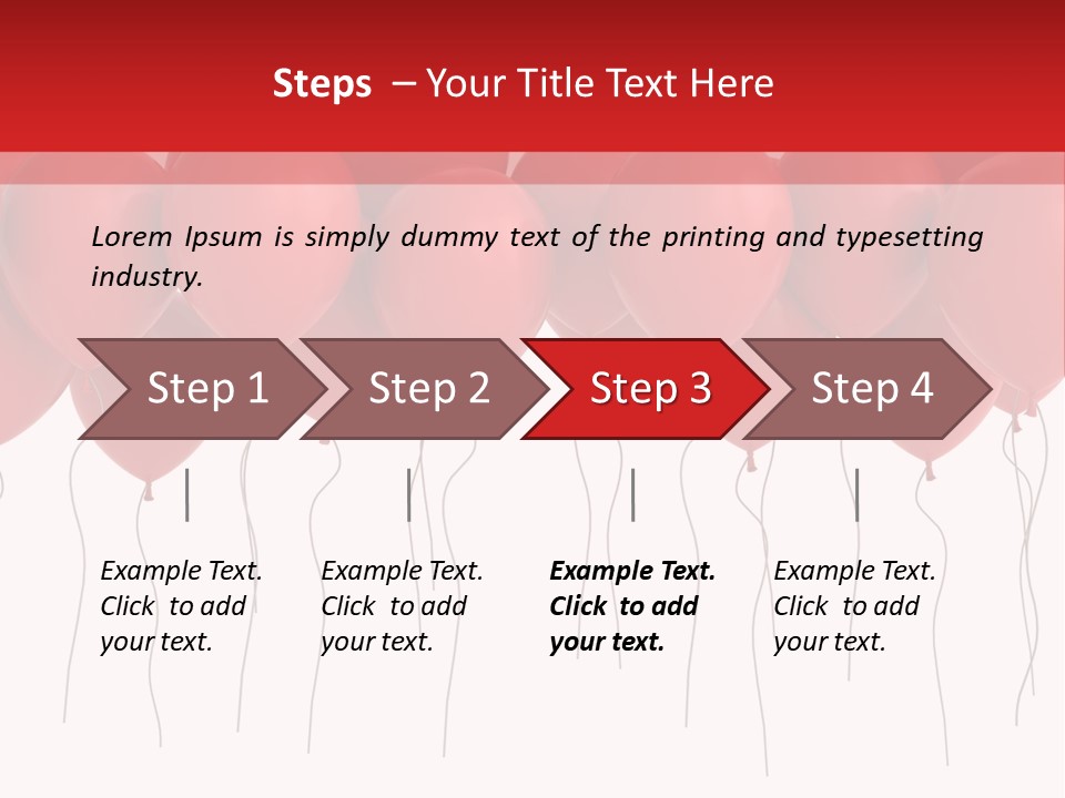 Party Together White PowerPoint Template