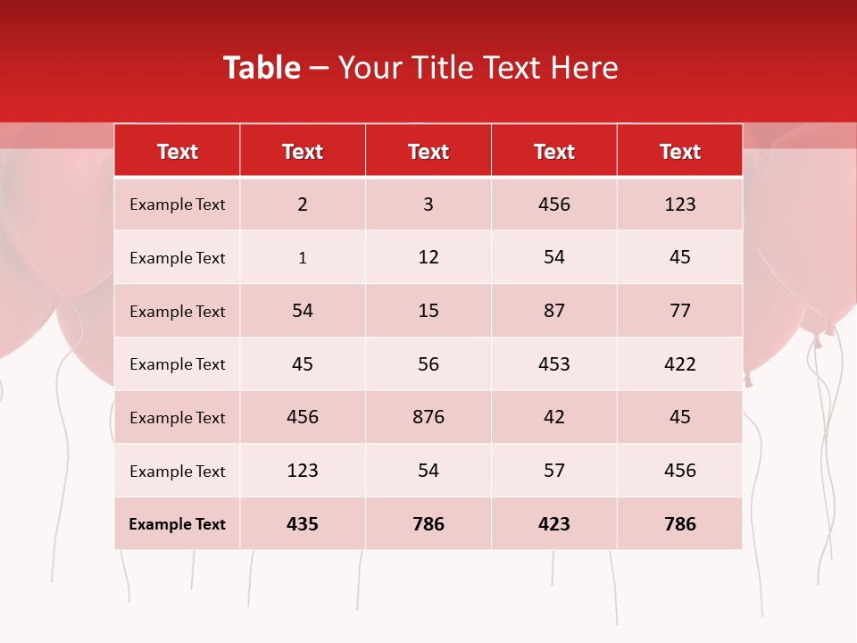 Party Together White PowerPoint Template