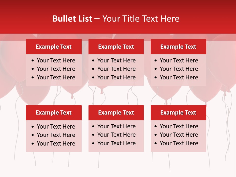 Party Together White PowerPoint Template