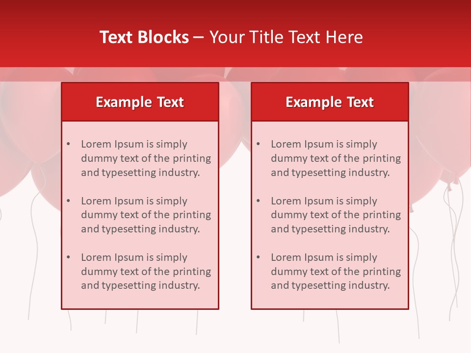 Party Together White PowerPoint Template