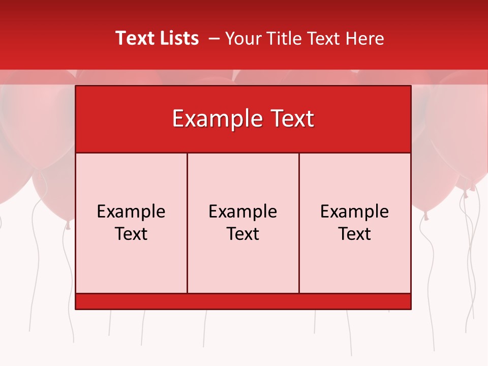 Party Together White PowerPoint Template