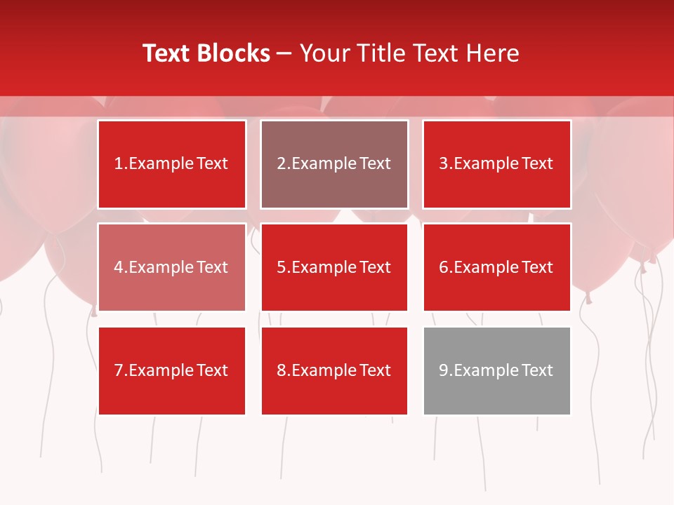 Party Together White PowerPoint Template