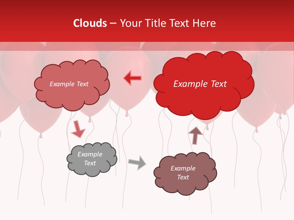 Party Together White PowerPoint Template