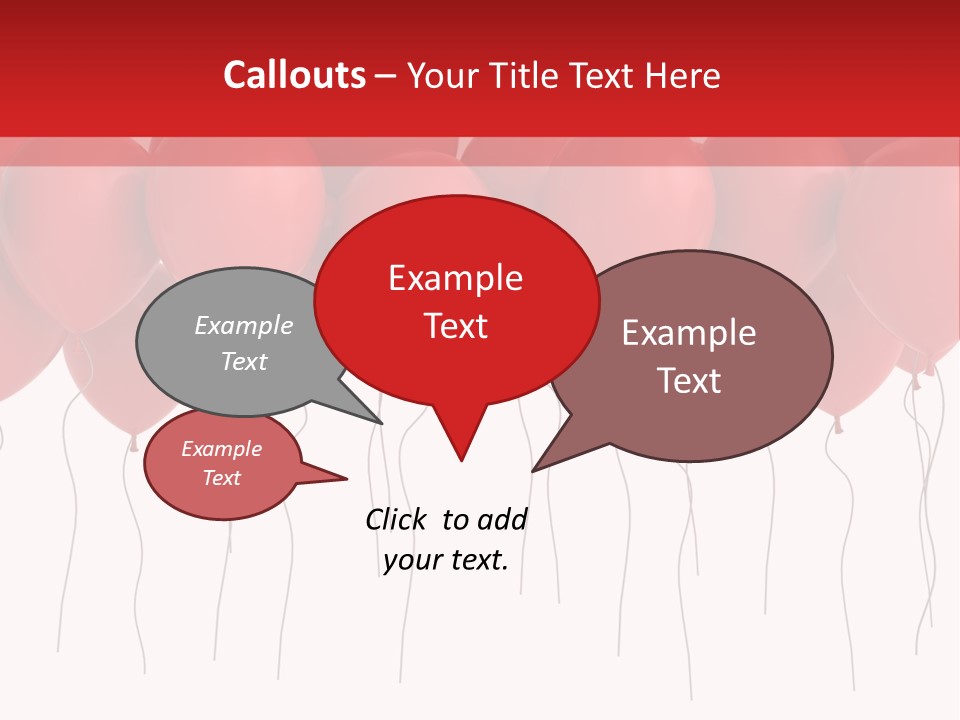 Party Together White PowerPoint Template