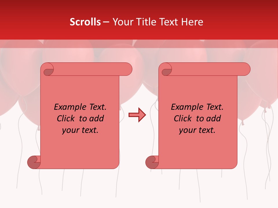 Party Together White PowerPoint Template
