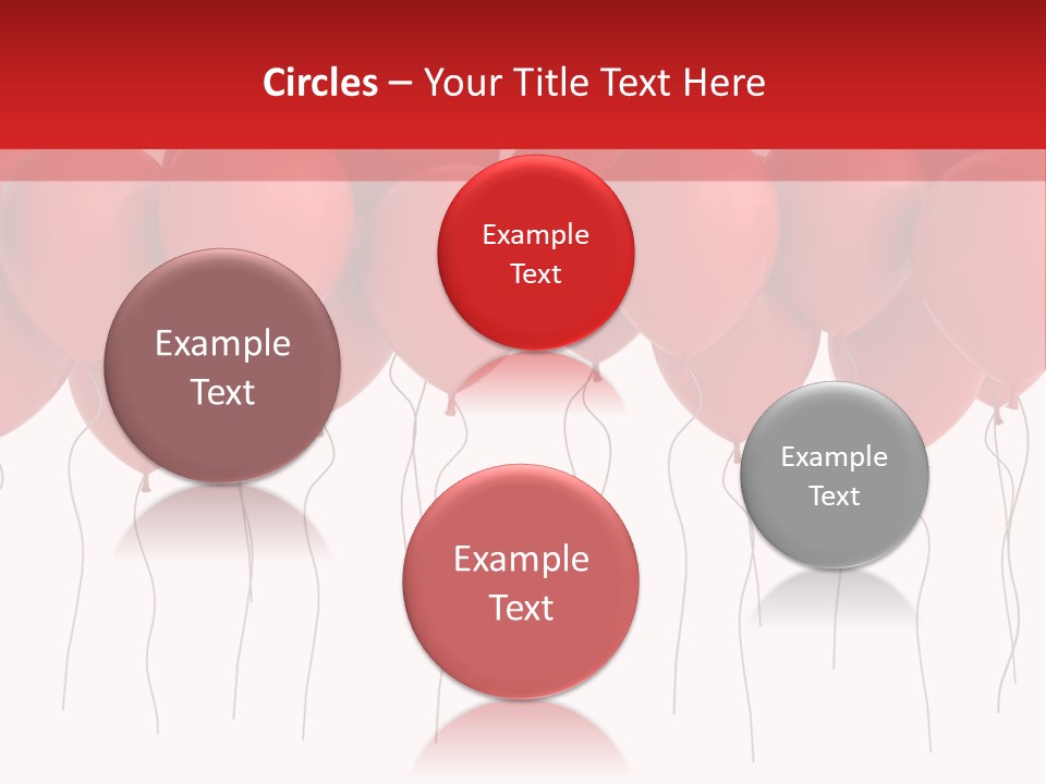 Party Together White PowerPoint Template