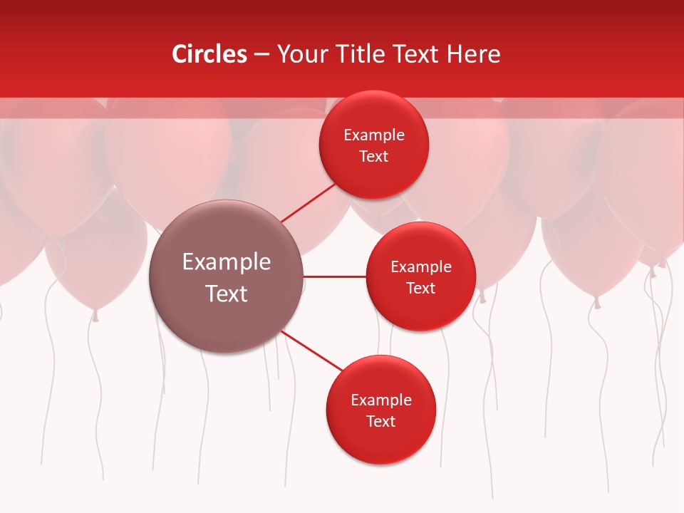 Party Together White PowerPoint Template