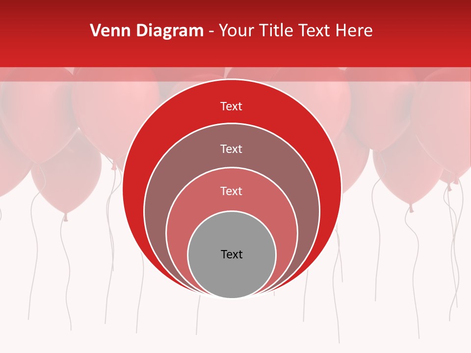 Party Together White PowerPoint Template