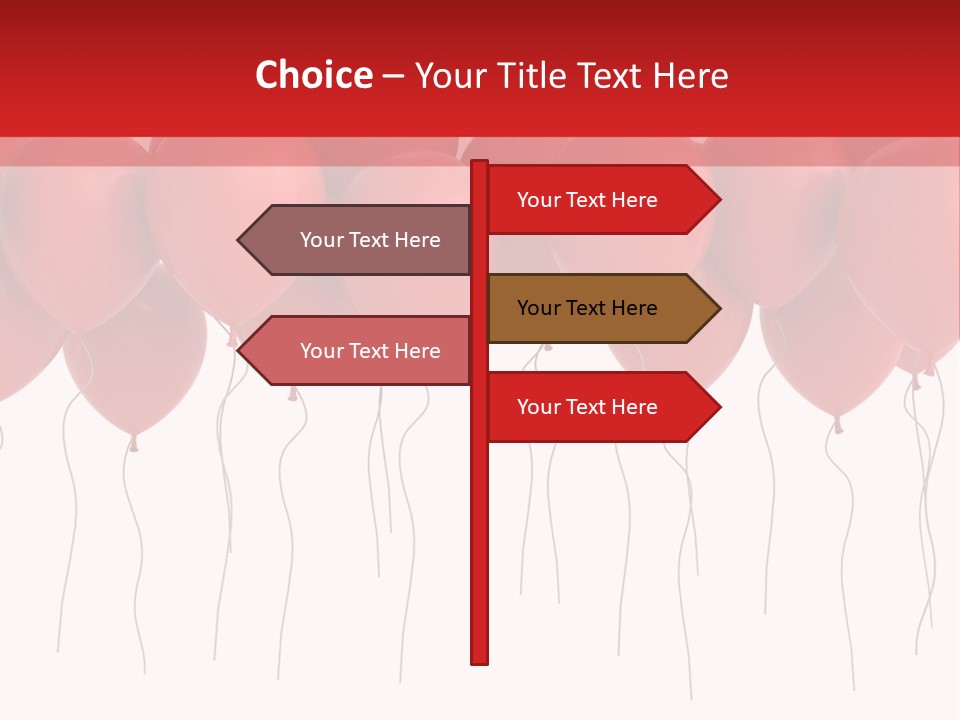 Party Together White PowerPoint Template