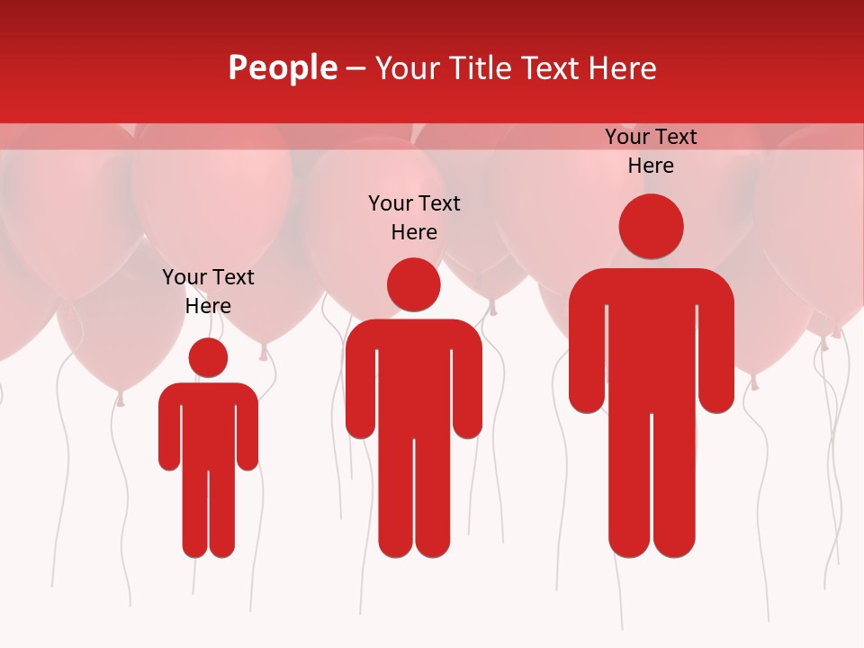 Party Together White PowerPoint Template