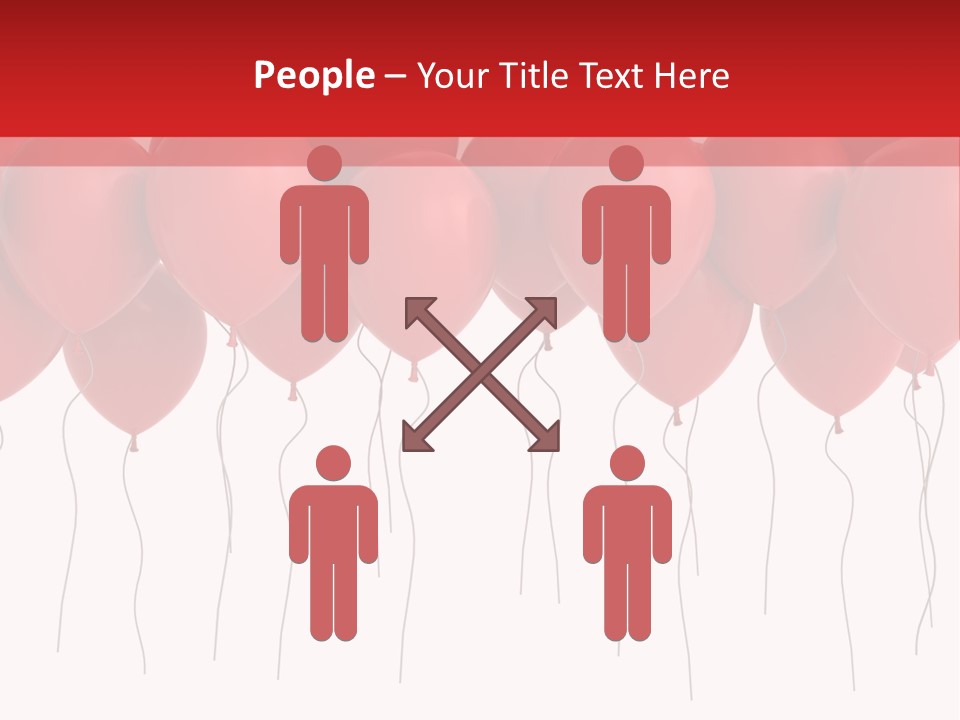 Party Together White PowerPoint Template