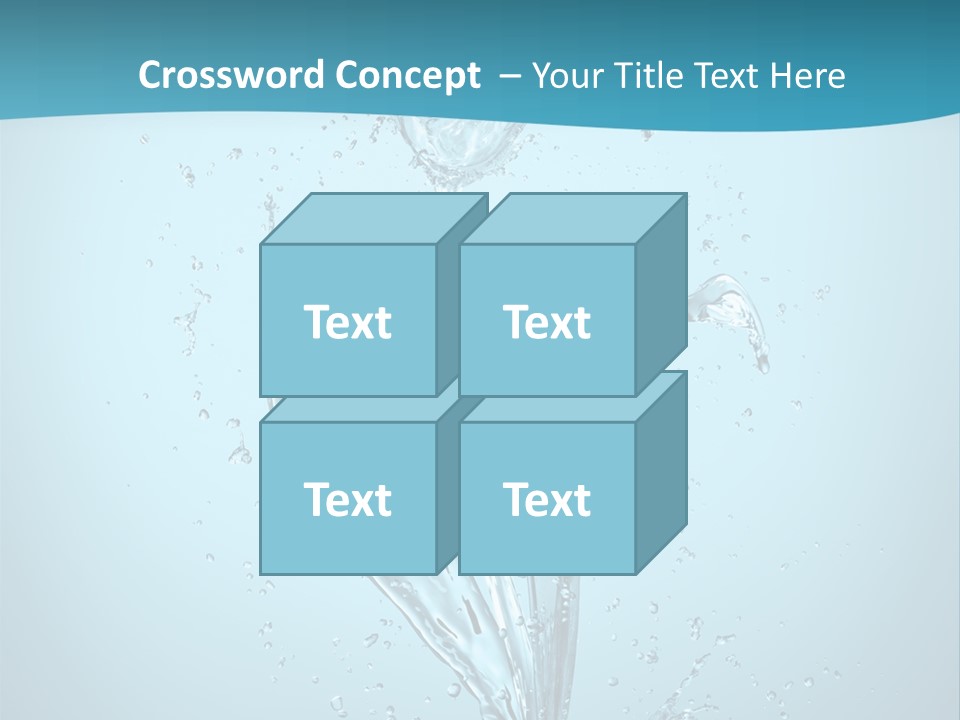 Flower Studio Thirsty PowerPoint Template