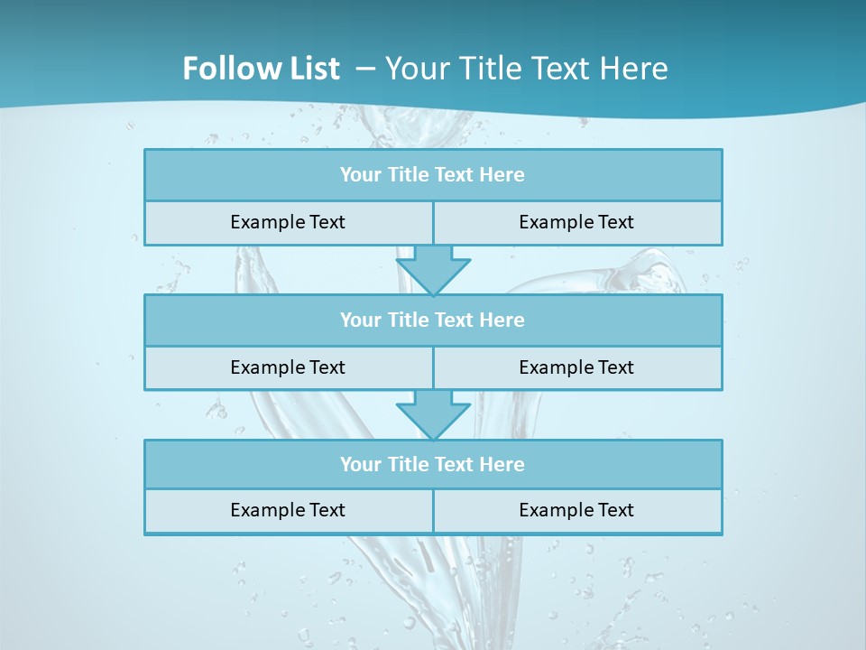 Flower Studio Thirsty PowerPoint Template