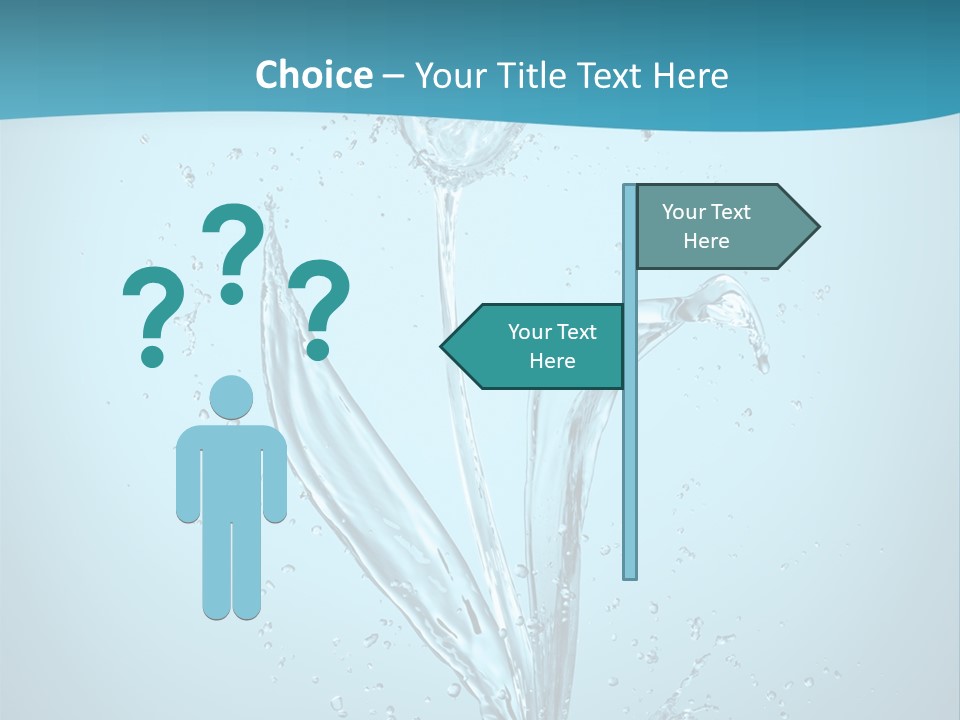 Flower Studio Thirsty PowerPoint Template