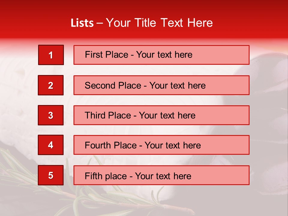 Isolated Goat Nobody PowerPoint Template