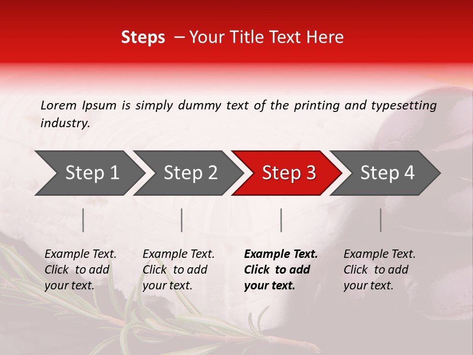 Isolated Goat Nobody PowerPoint Template