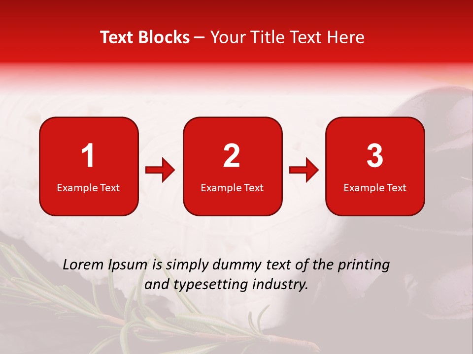 Isolated Goat Nobody PowerPoint Template