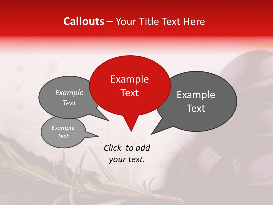 Isolated Goat Nobody PowerPoint Template