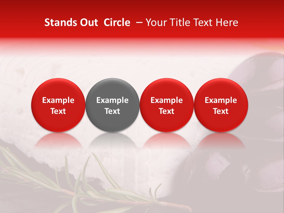 Isolated Goat Nobody PowerPoint Template