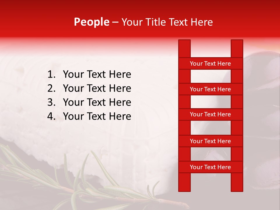 Isolated Goat Nobody PowerPoint Template