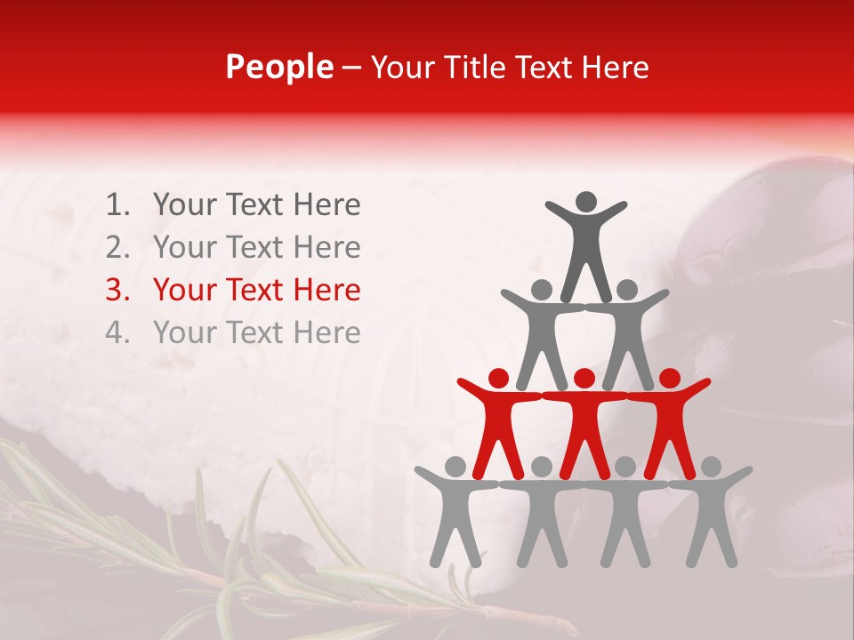 Isolated Goat Nobody PowerPoint Template