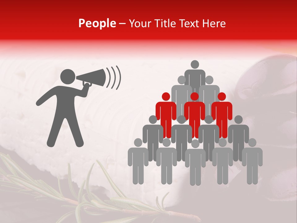 Isolated Goat Nobody PowerPoint Template