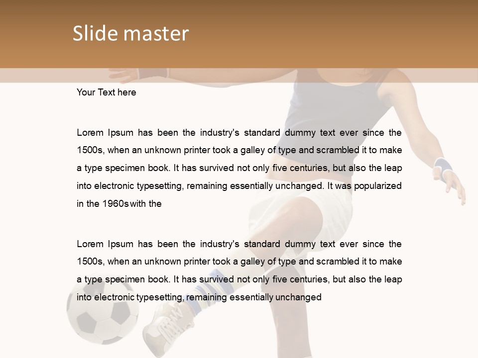 Workout Exercise Care PowerPoint Template