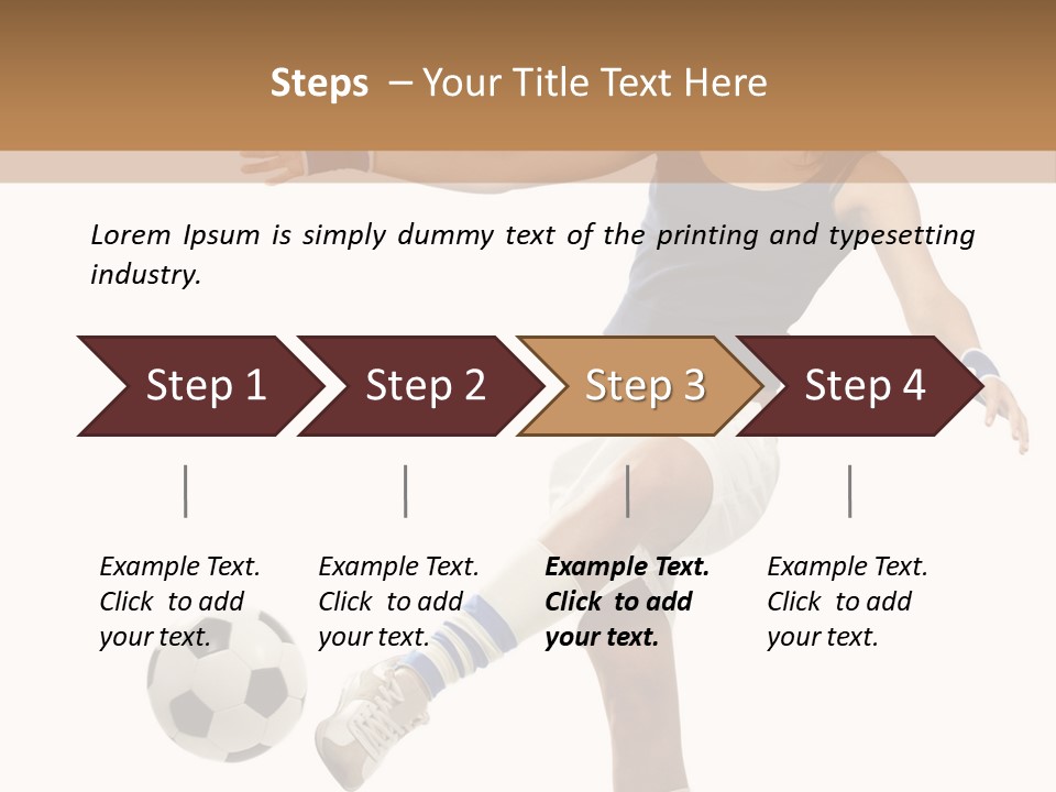 Workout Exercise Care PowerPoint Template