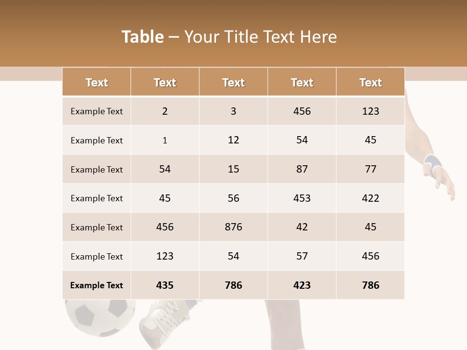 Workout Exercise Care PowerPoint Template