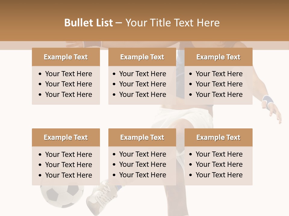 Workout Exercise Care PowerPoint Template