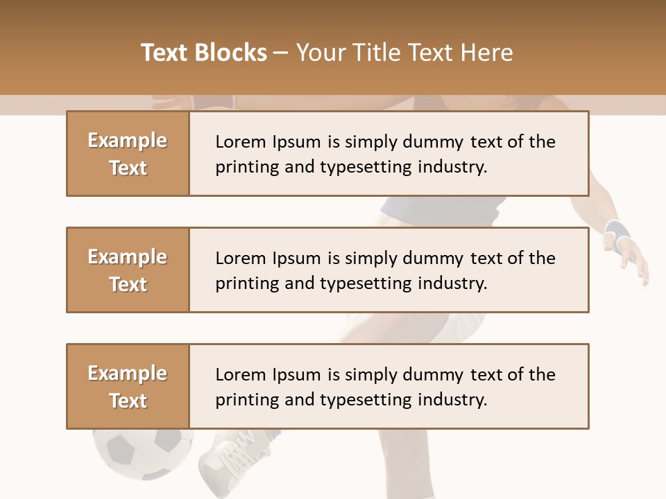 Workout Exercise Care PowerPoint Template