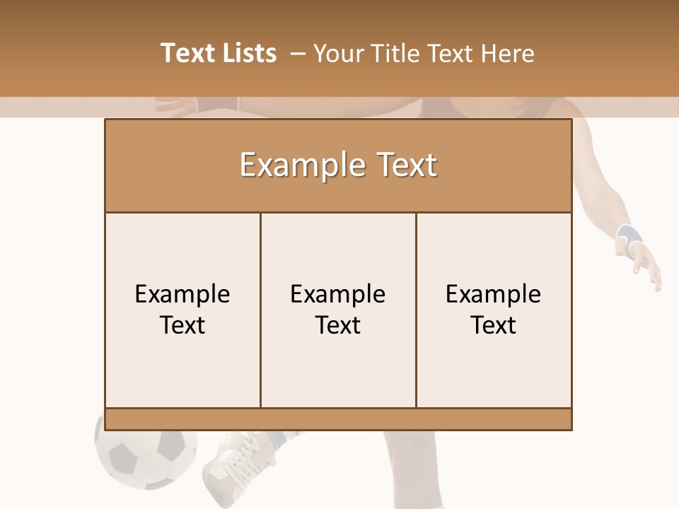 Workout Exercise Care PowerPoint Template