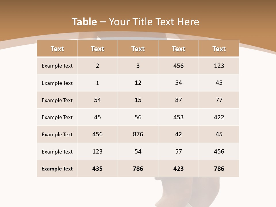 Woman Footballer Pretty PowerPoint Template