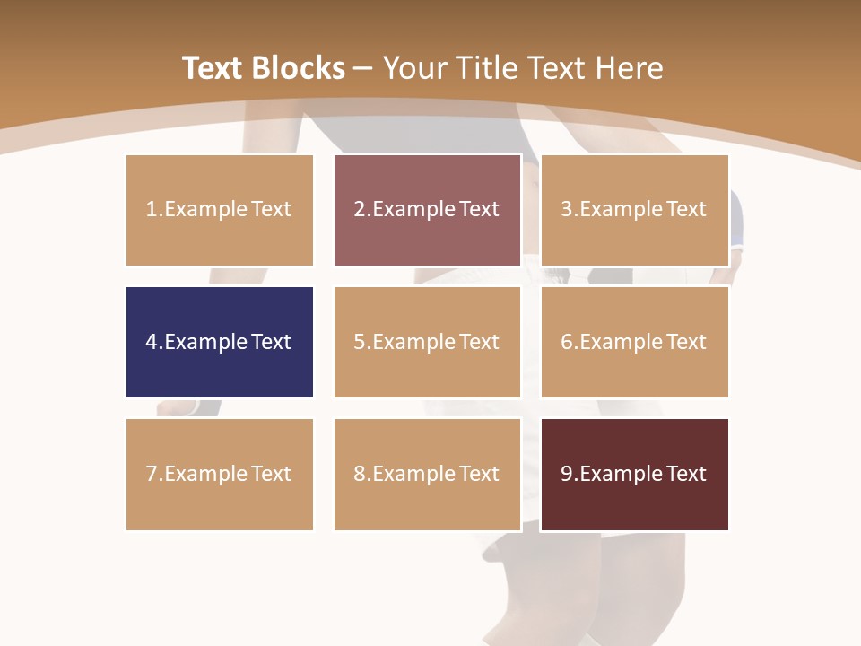 Woman Footballer Pretty PowerPoint Template