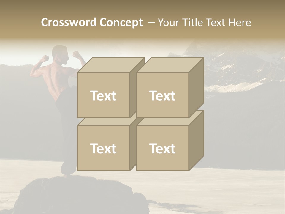 Detail Artist Young PowerPoint Template