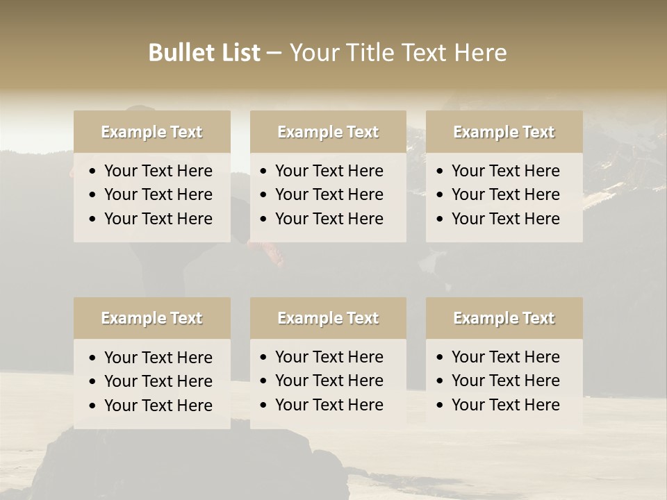 Detail Artist Young PowerPoint Template