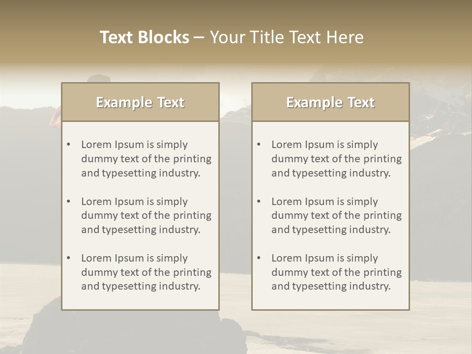 Detail Artist Young PowerPoint Template