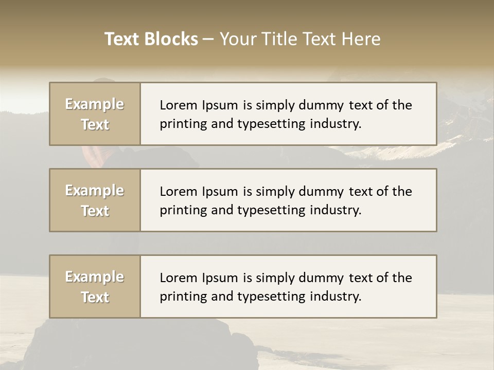Detail Artist Young PowerPoint Template