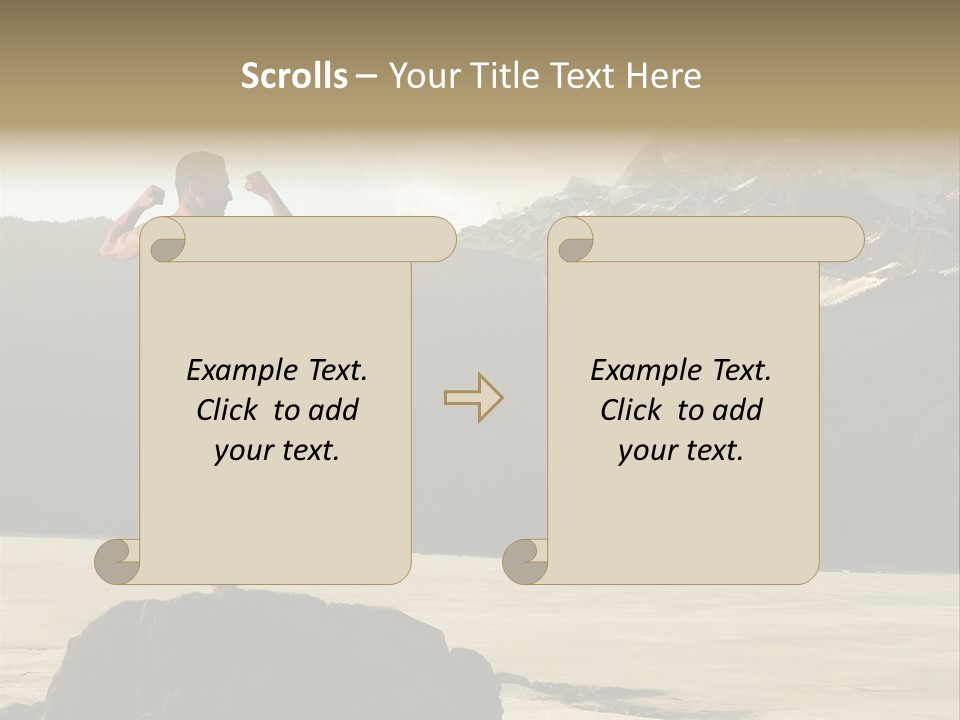 Detail Artist Young PowerPoint Template