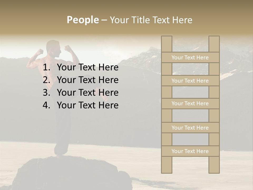 Detail Artist Young PowerPoint Template