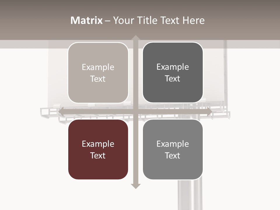 Traffic Nobody Message PowerPoint Template