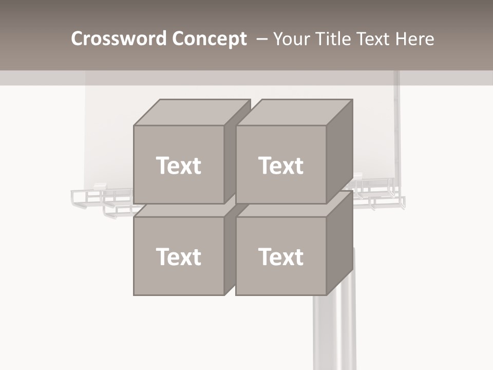 Traffic Nobody Message PowerPoint Template