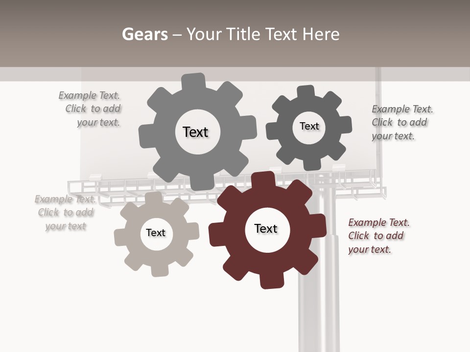 Traffic Nobody Message PowerPoint Template