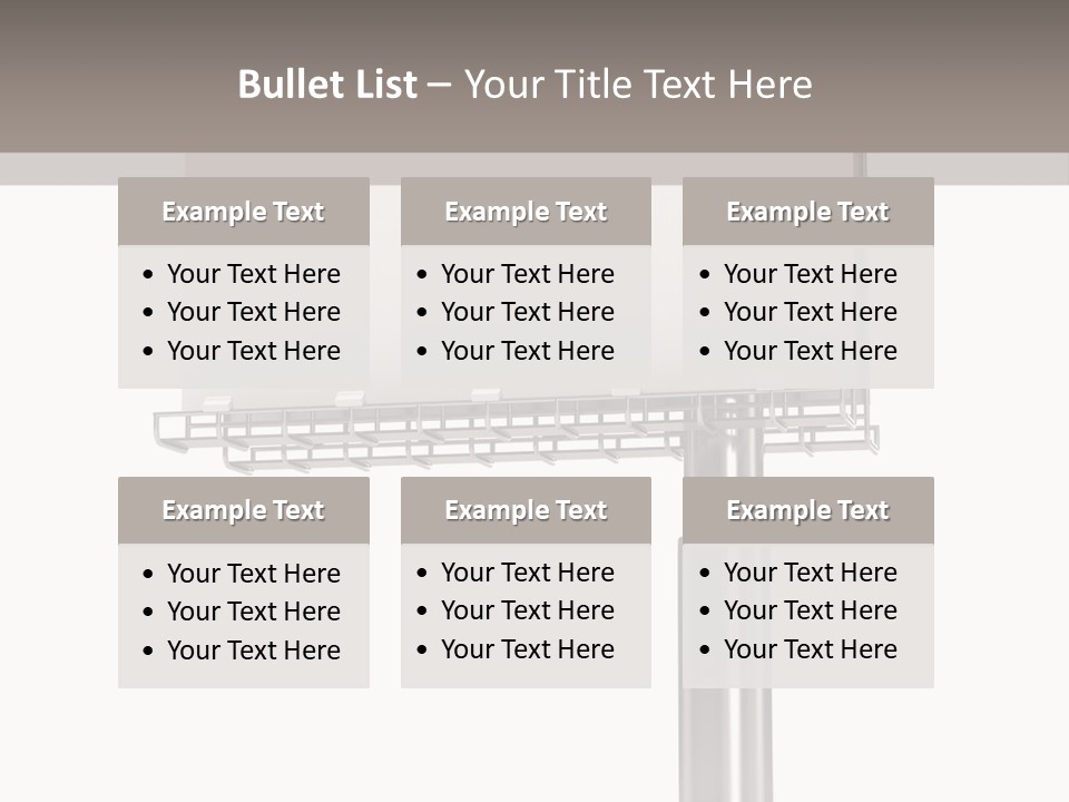 Traffic Nobody Message PowerPoint Template